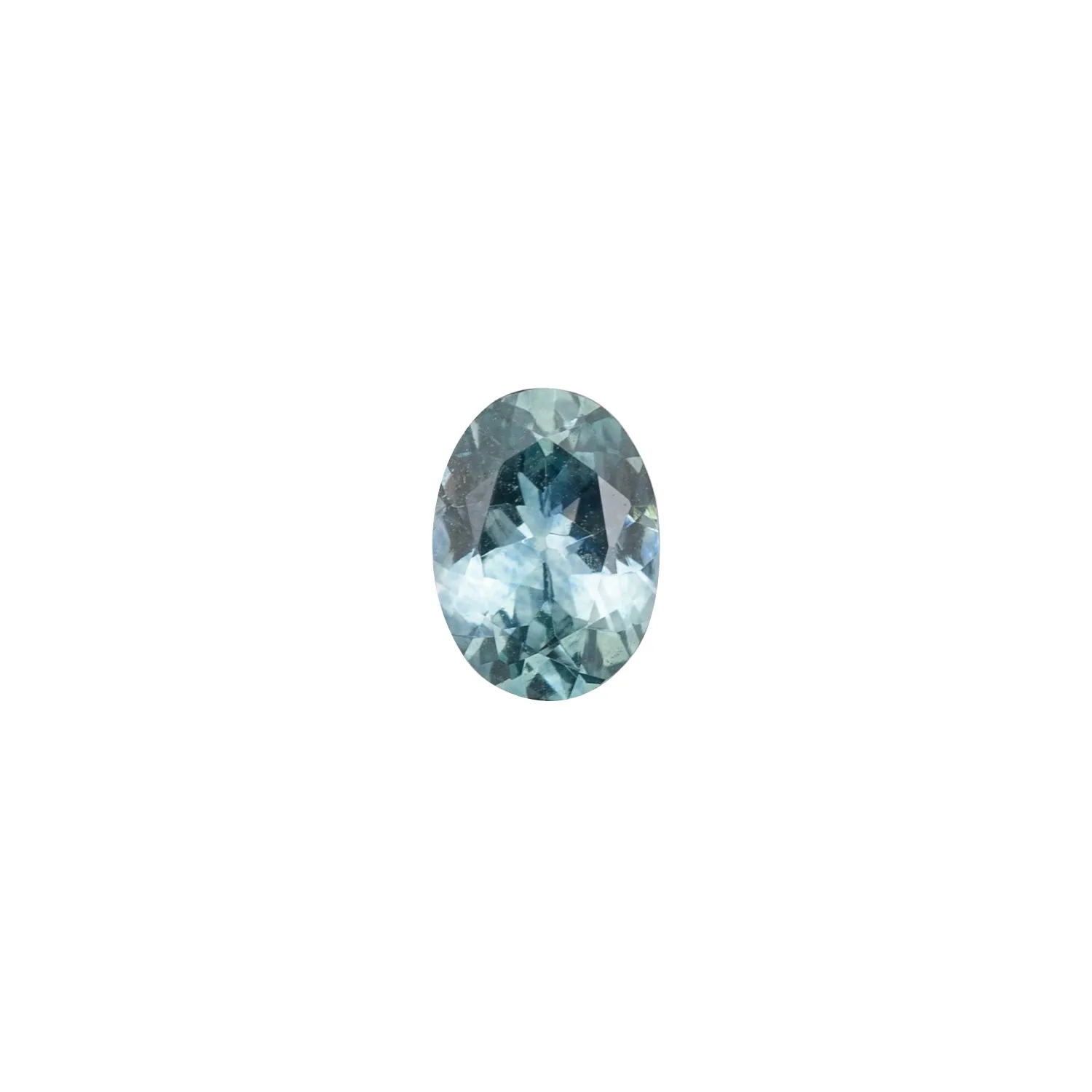 0.91ct Oval Cut Light Blue Montana Sapphire SO423