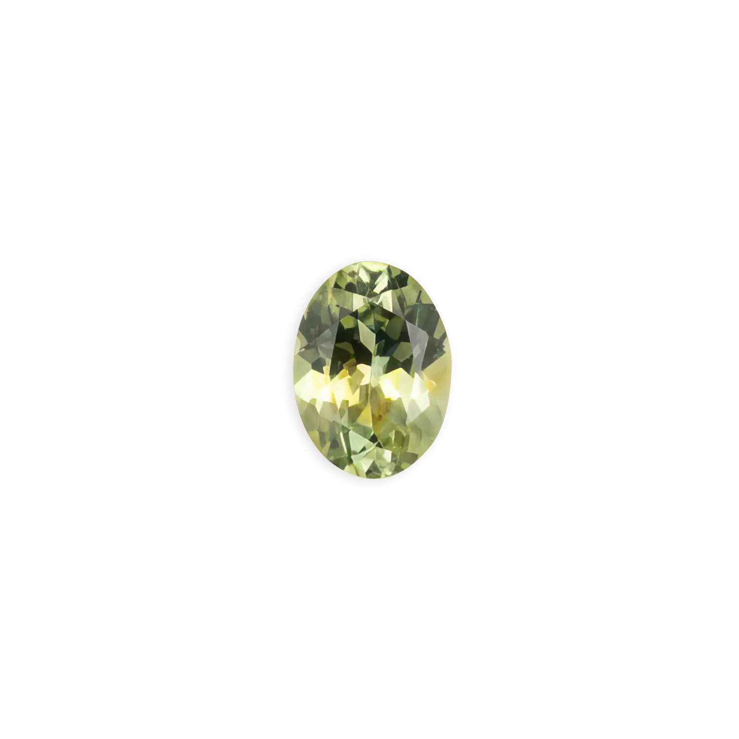 0.96ct Oval Cut Parti Green Blue Montana Sapphire SO344