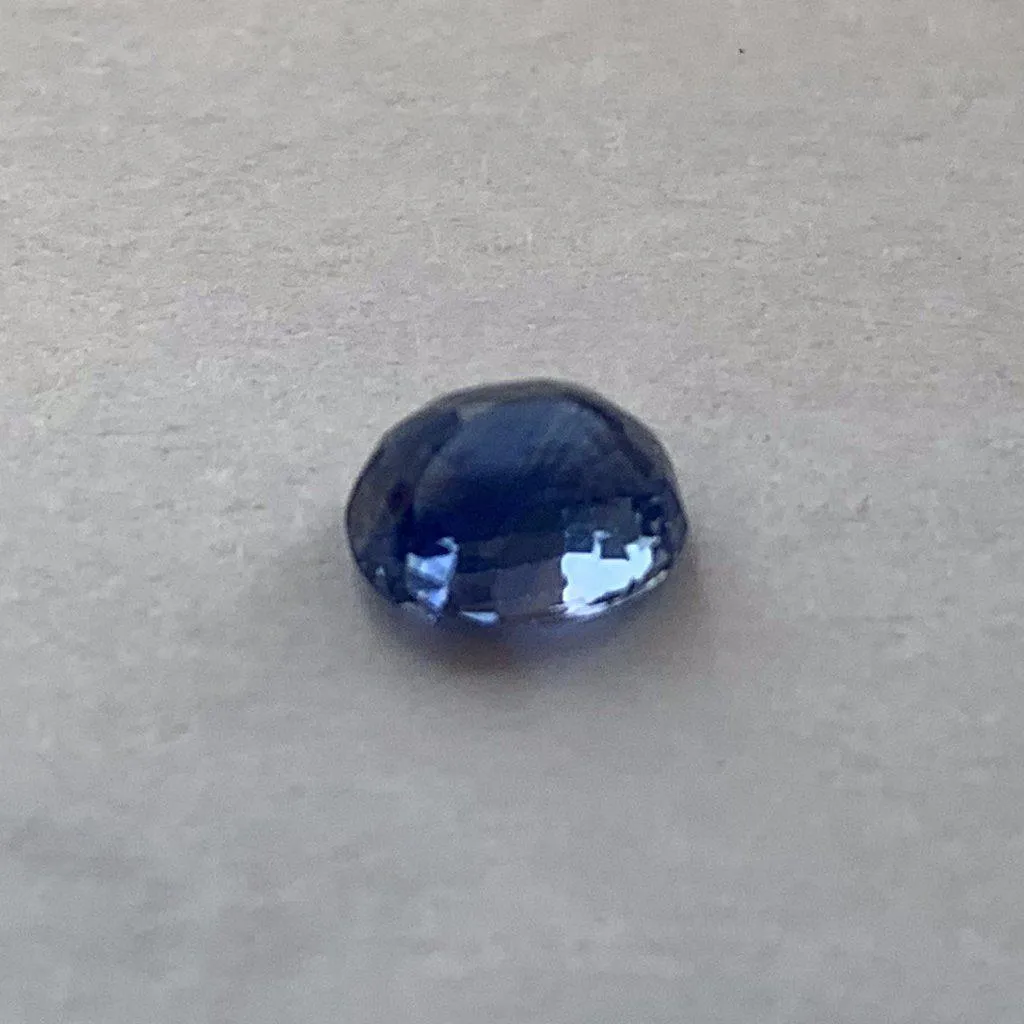 1.02ct Heated Blue Sapphire Pear Shaped Gemstone