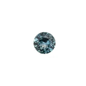 1.03ct Round Cut Blue Montana Sapphire SR270