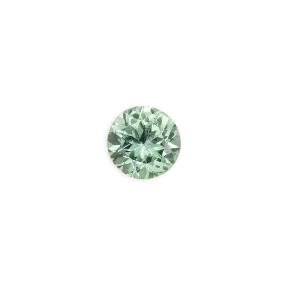 1.06ct Round Cut Mint Green Montana Sapphire SR188