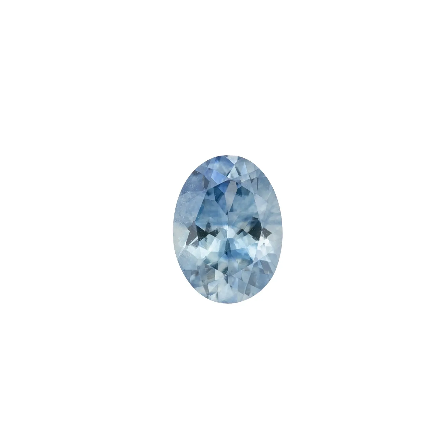 1.52ct Oval Cut Light Blue Montana Sapphire SO391