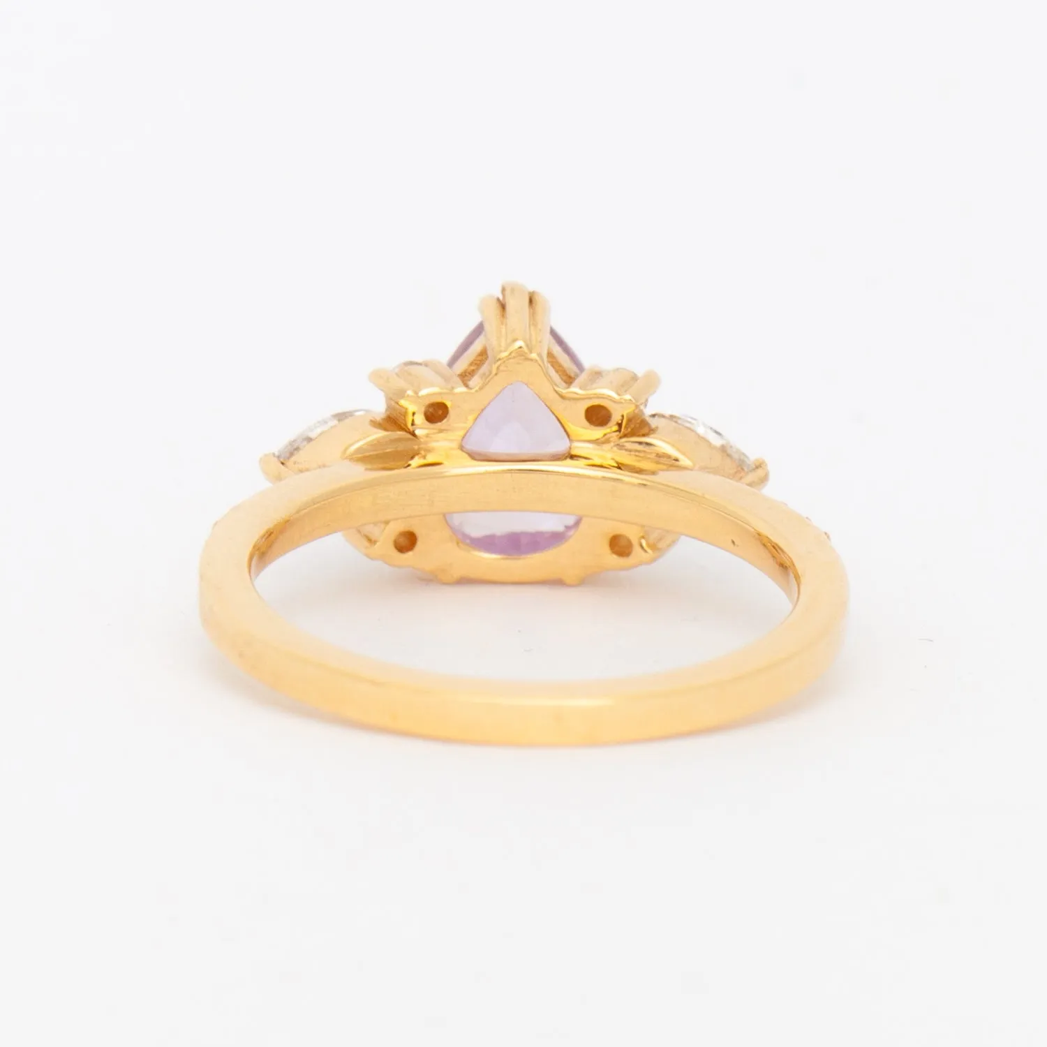 2.07 ct Pink Sapphire Rosalind Ring