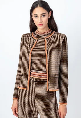 232721 Jacquard Jacket Structure Pattern