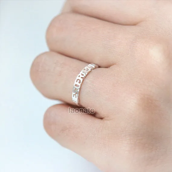 Best Friends Infinity Ring