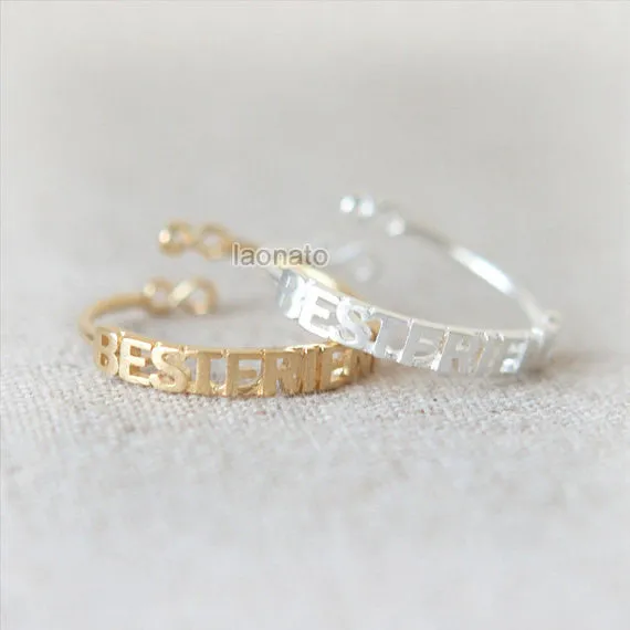 Best Friends Infinity Ring