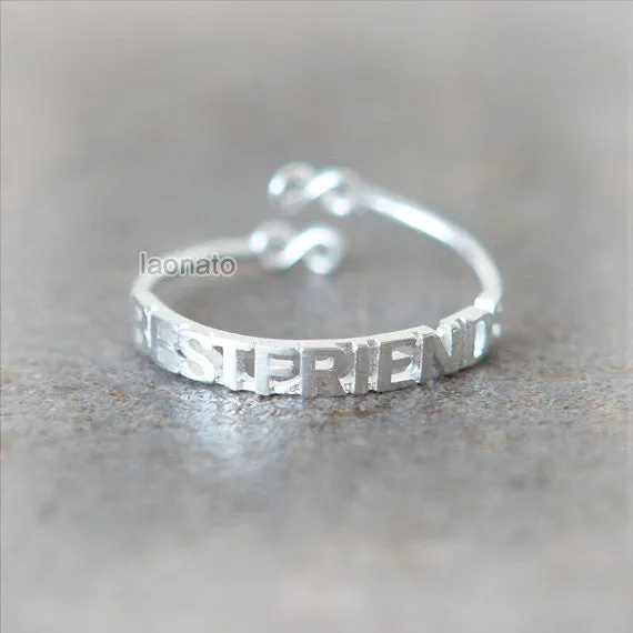 Best Friends Infinity Ring