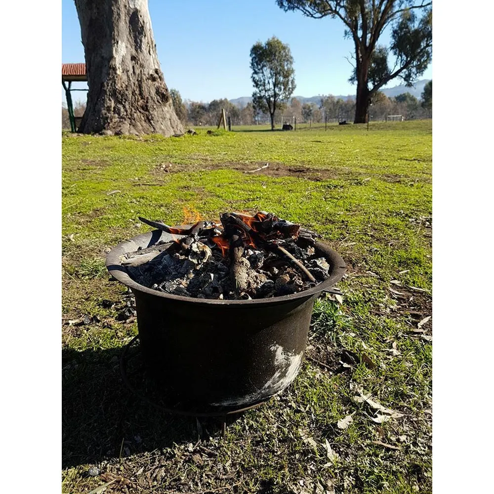 BushKing 12.5L Spun Steel Camp Oven