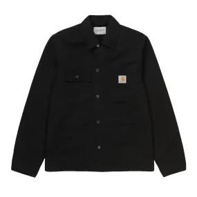 Carhartt Michigan Chore Coat - Black / Black Rinsed