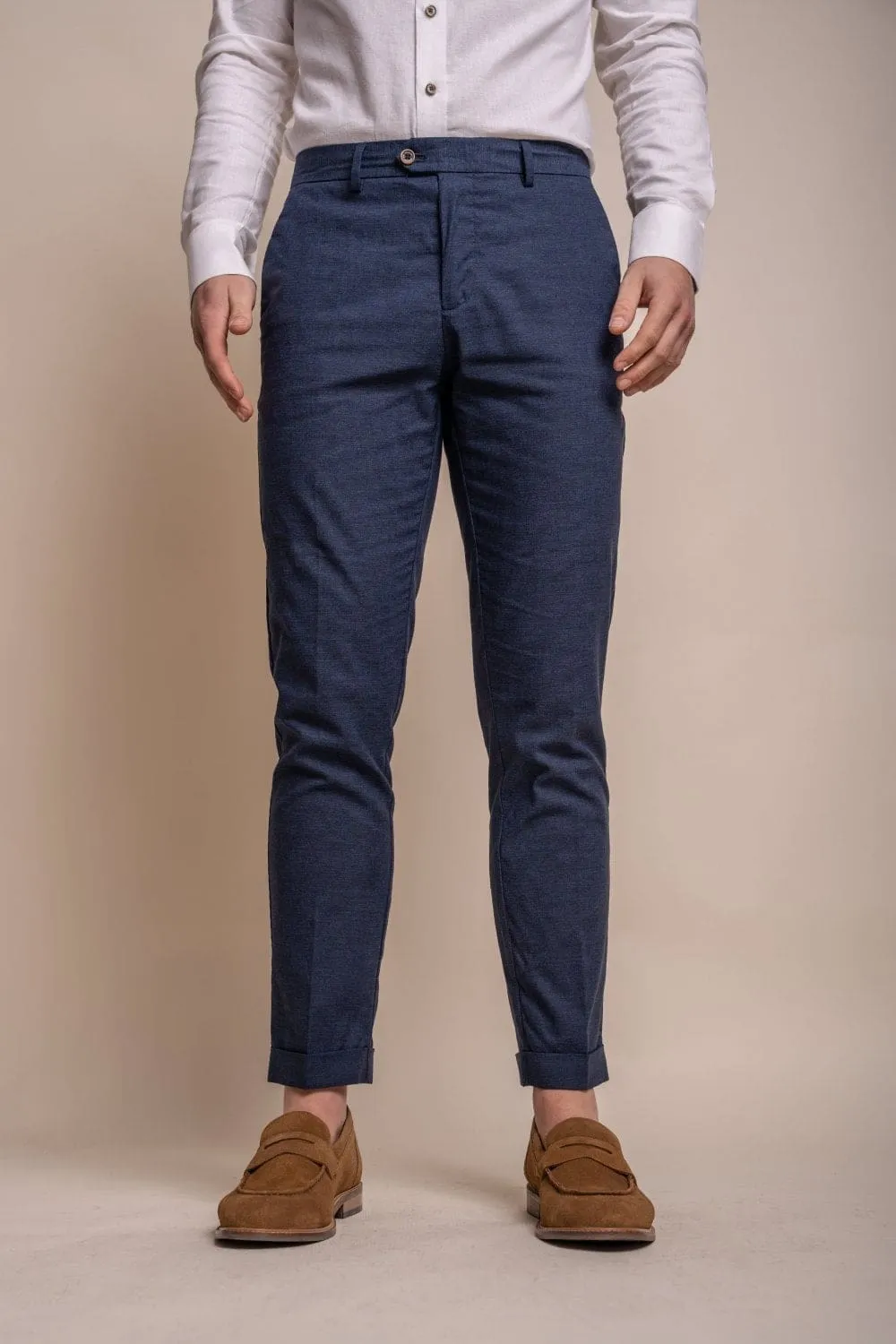 Cavani Alvari Navy Two Piece Suit