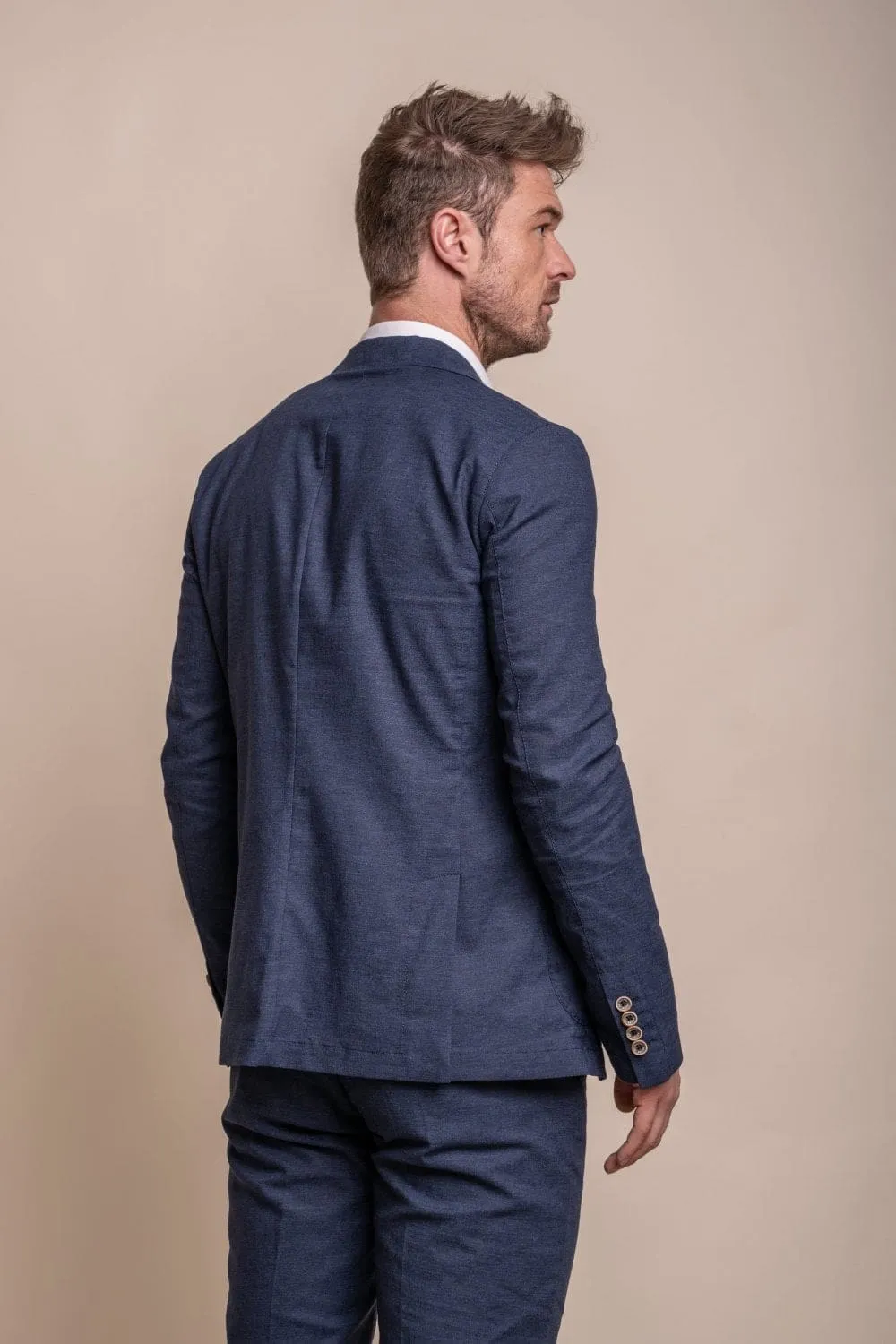 Cavani Alvari Navy Two Piece Suit