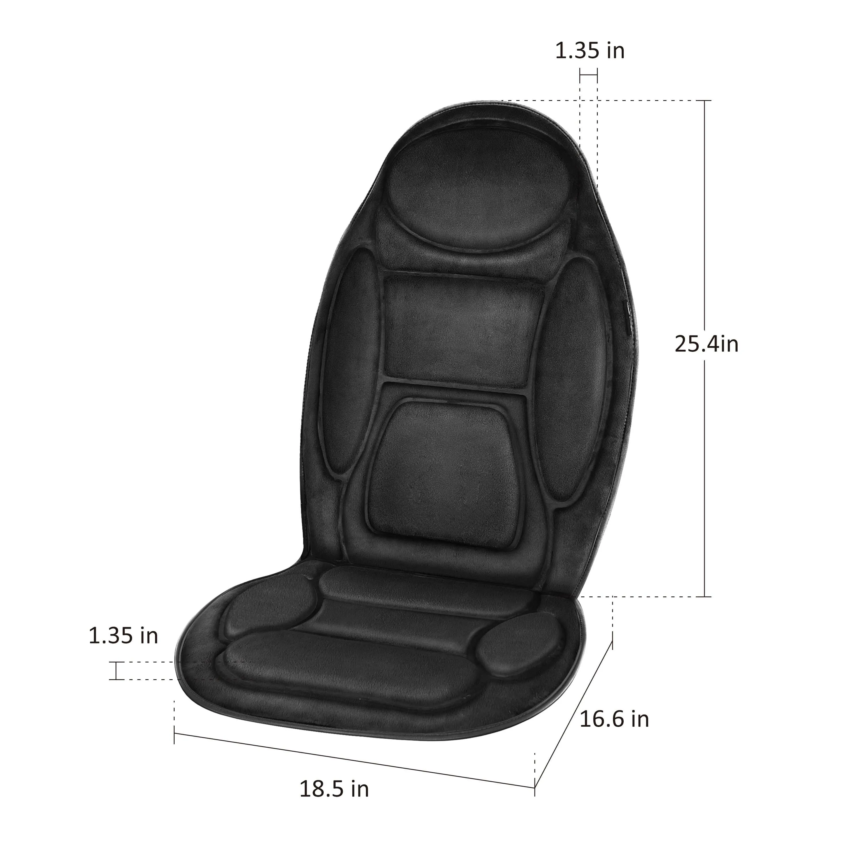 Certified Refurbished - Vibration Back Massage Car Seat Cushion with Memory Foam - 262M