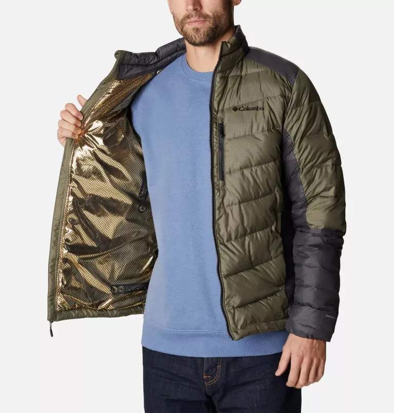 Sure! Heres an optimized title for the product:

Columbia Mens Labyrinth Loop Omni-Heat Infinity Insulated Jacket - Lightweight, Weather-Resistant Warmth for Outdoor Adventures