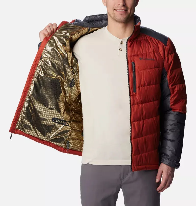 Sure! Heres an optimized title for the product:

Columbia Mens Labyrinth Loop Omni-Heat Infinity Insulated Jacket - Lightweight, Weather-Resistant Warmth for Outdoor Adventures