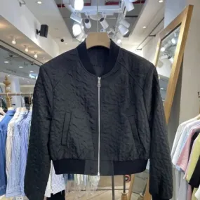 Cropped Bomber Jacket