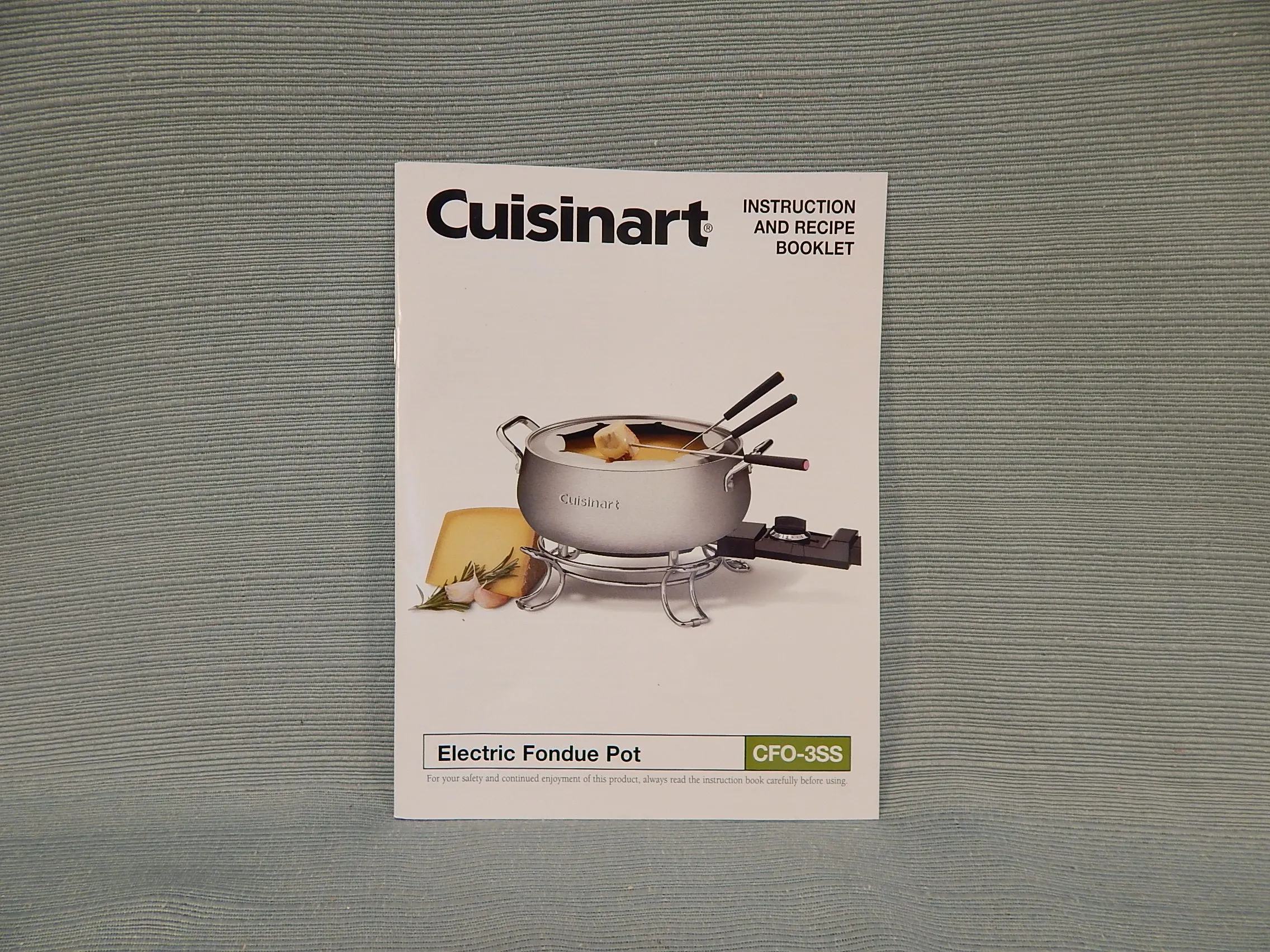 Cuisinart Electric Fondue Set, Model CFO-3SS - BRAND NEW!