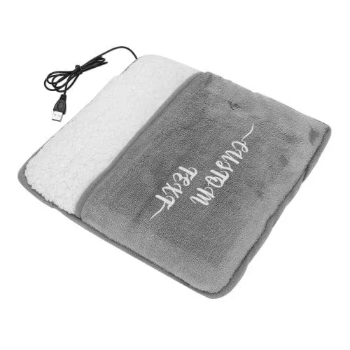 Custom Your Text Print Electric Heating Pad Foot Warmer