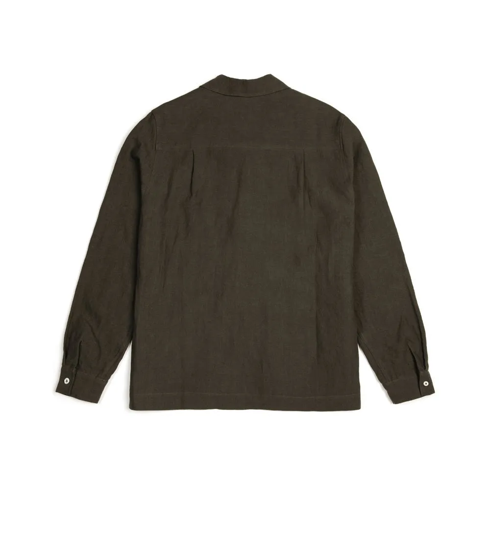 De Bonne Facture Belgian Linen Painter's Jacket: Arabica