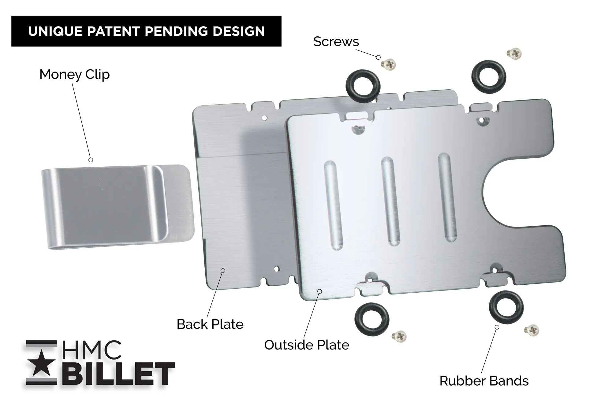 Deer Hunter - BilletVault Aluminum Wallet