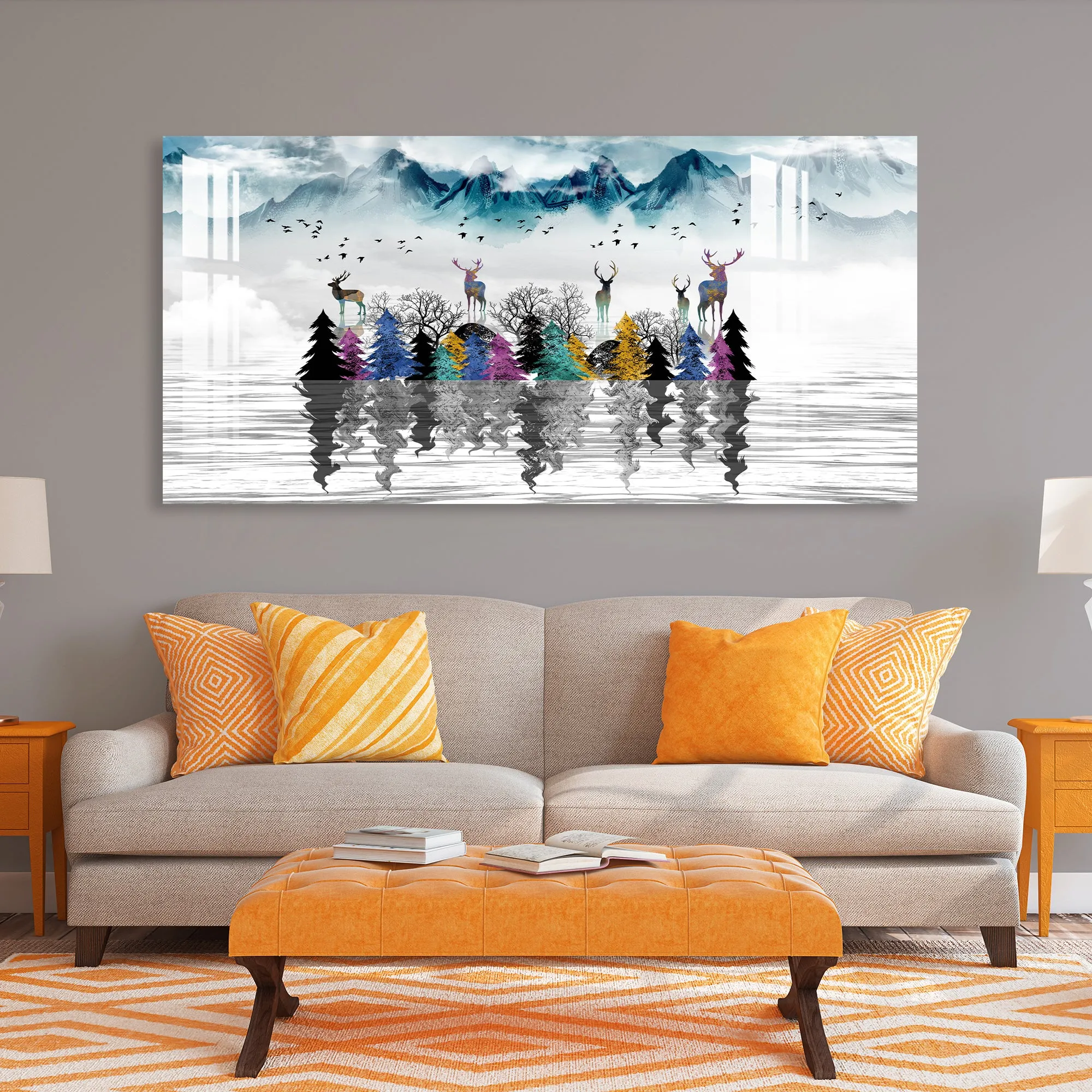 Deer Island Acrylic Wall Art