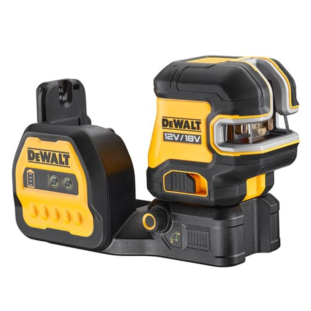 Dewalt DCE825NG18 12/18V 5 Spot & Cross Green Beam Laser Body Only Item Condition Damaged Box