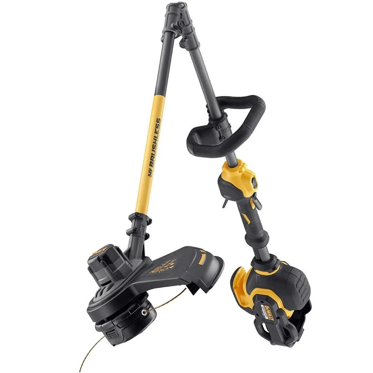 Dewalt DCM5713X1 54V Flexvolt Split Shaft String Trimmer with 1 x 9.0Ah Battery