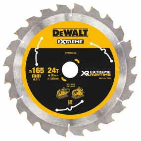 Dewalt DT99560-QZ 165mm Extreme Runtime Circular Saw Blade 24T