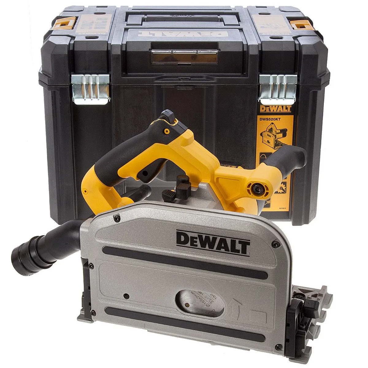 Dewalt DWS520KTL 165mm Plunge Saw 1300W 110V - No Guide Rail Item Condition Seller Refurbished