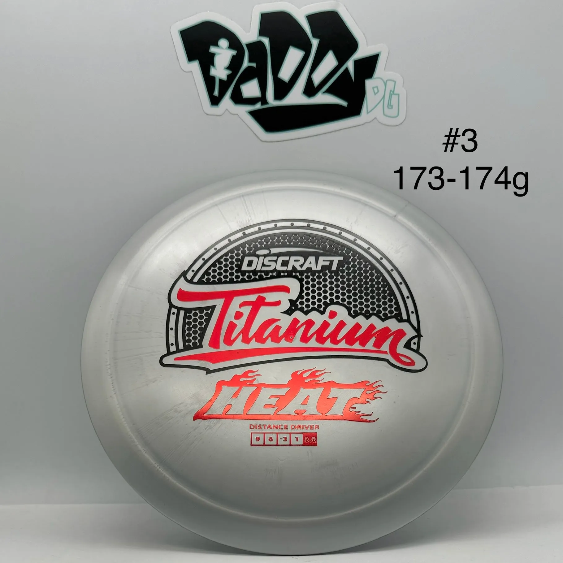 Discraft Heat Titanium Distance Driver