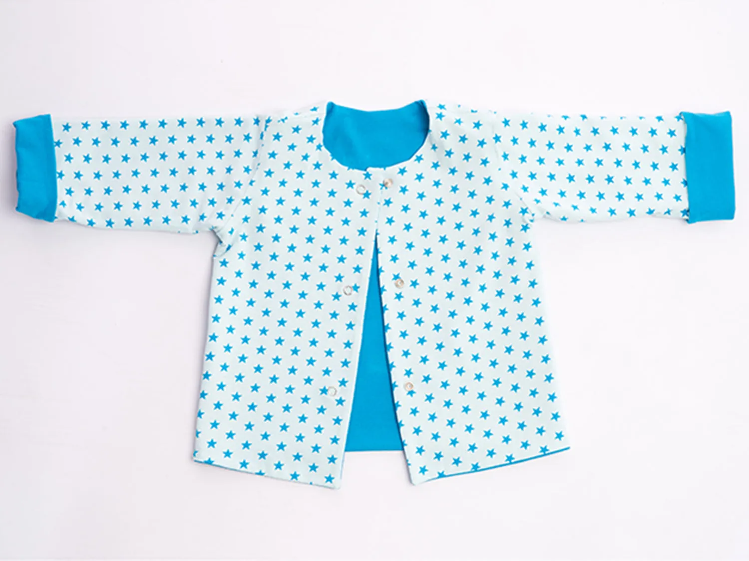 Easy Baby and Kids Jacket Sewing Pattern for Boy   Girl lined and reversible FLAVIO. Unisex, for Babies and Children newborn up to 3 years