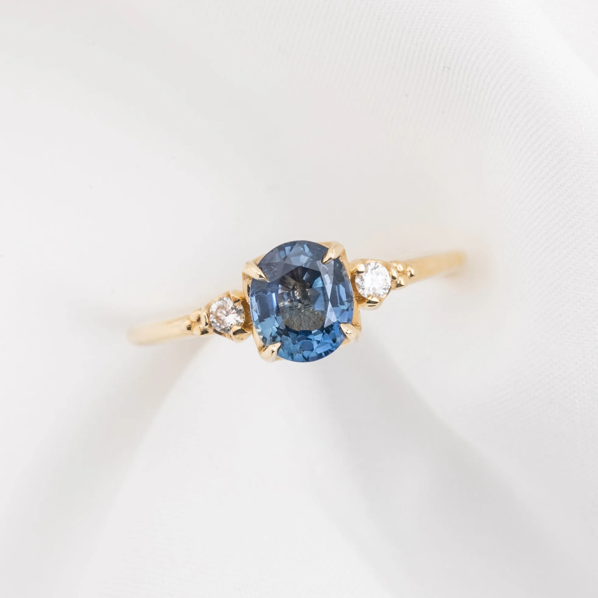 Estel Ring - 1.19ct Blue Sapphire (One of a kind)