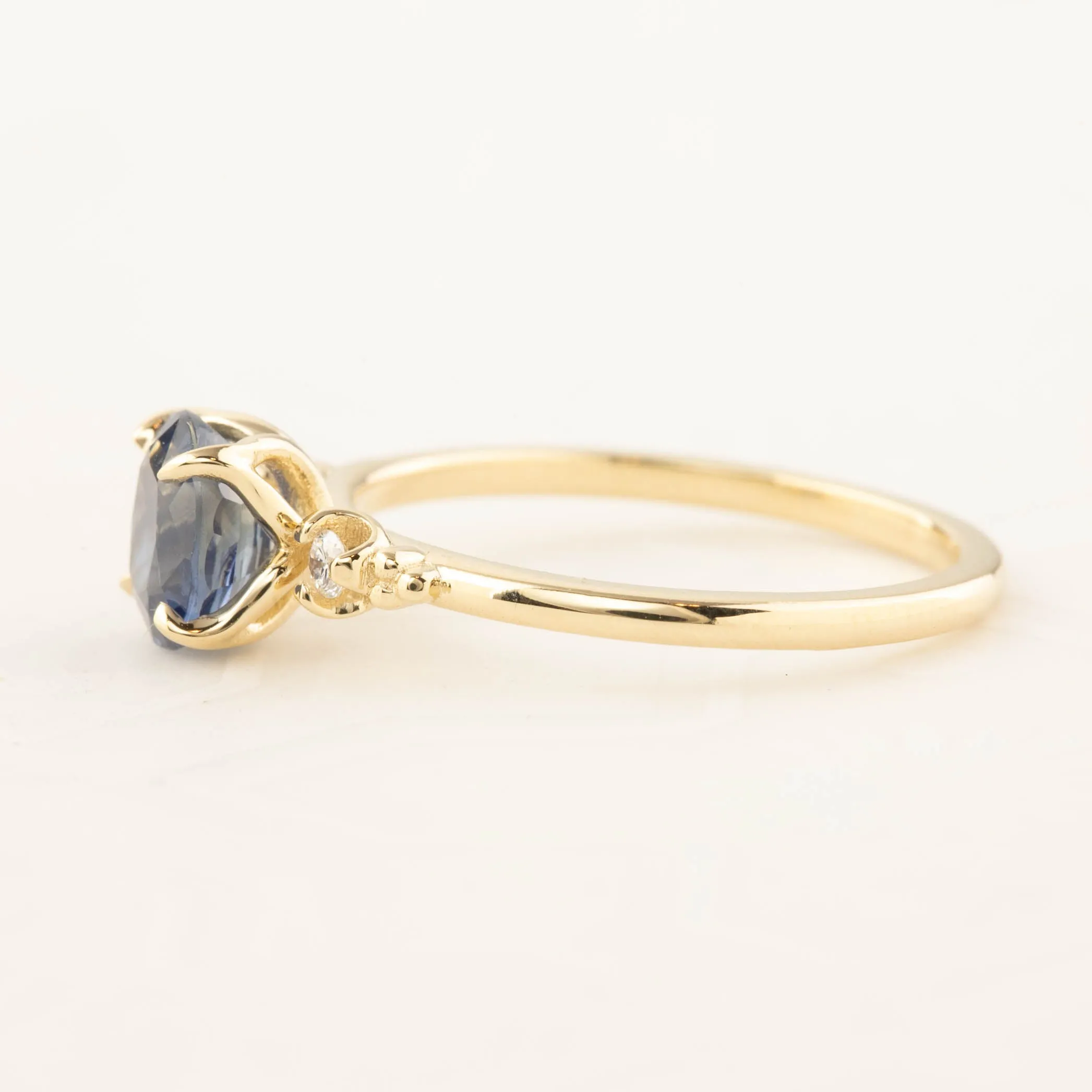 Estel Ring - 1.19ct Blue Sapphire (One of a kind)