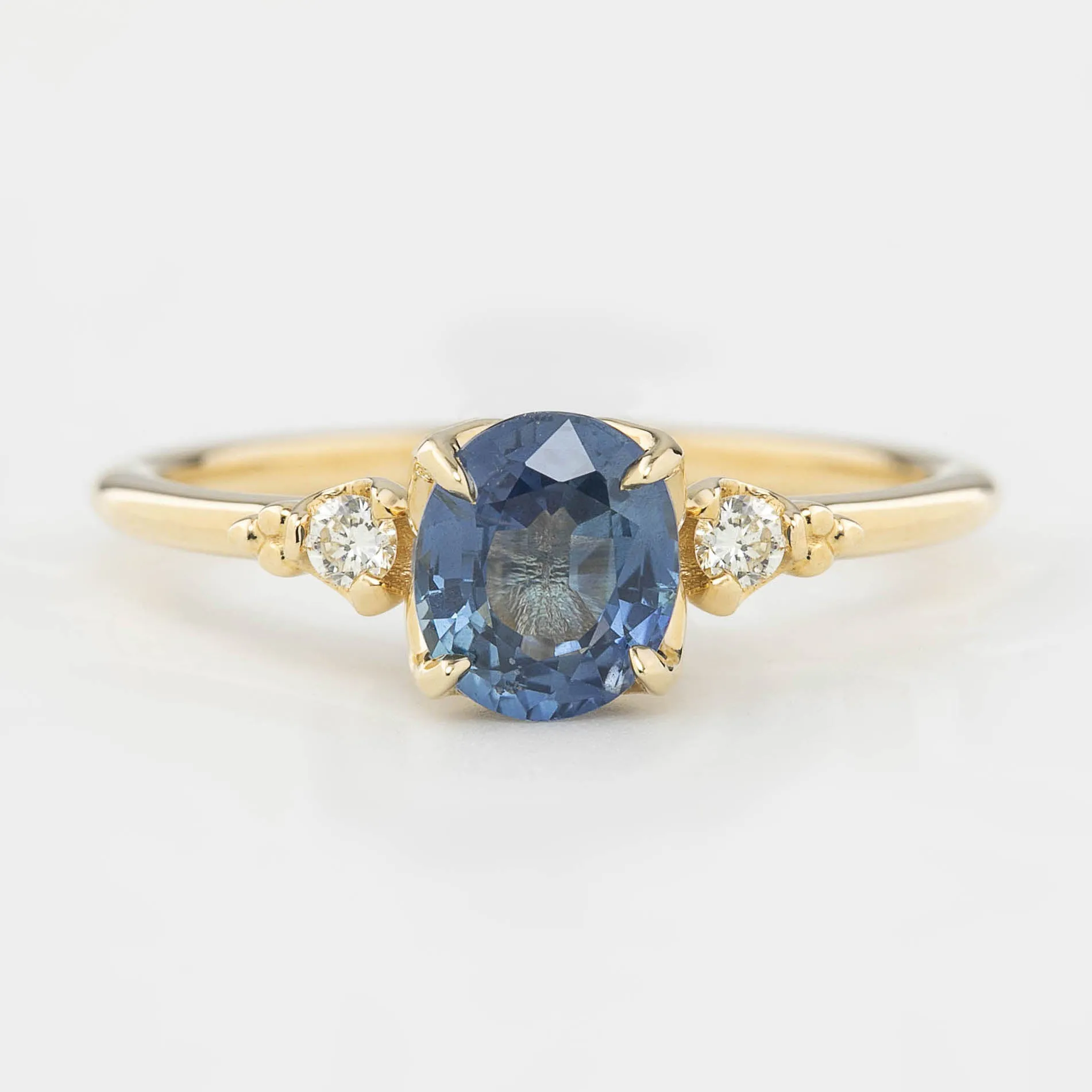 Estel Ring - 1.19ct Blue Sapphire (One of a kind)