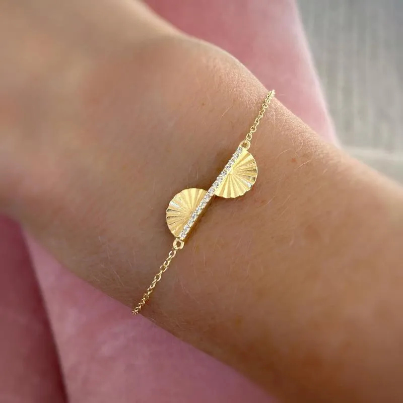 Fan Leaf Bracelet