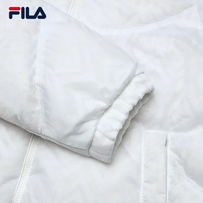 FILA CORE WHITE LINE EMERALD Women Down Jacket in White