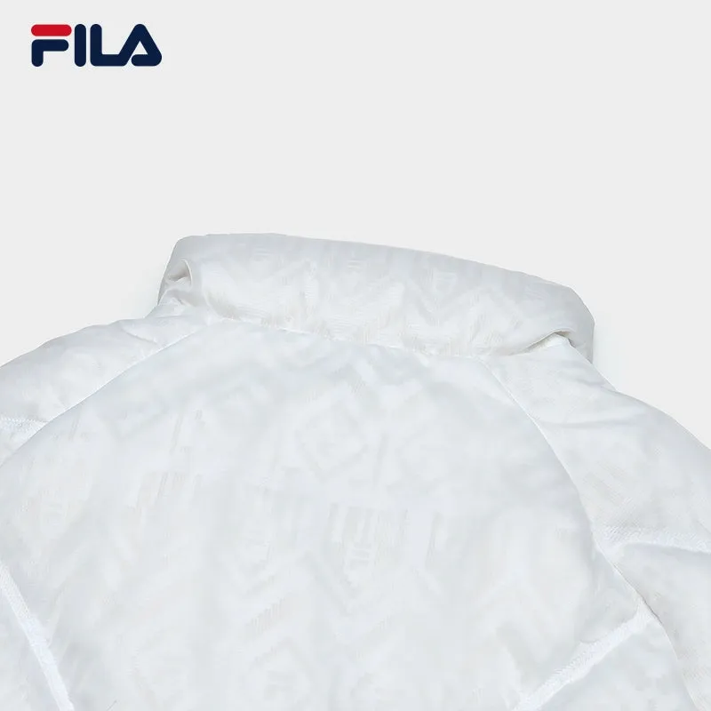 FILA CORE WHITE LINE EMERALD Women Down Jacket in White