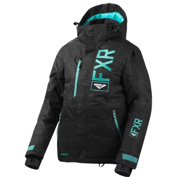 FXR Fresh Womens Jacket Charcoal/Mint