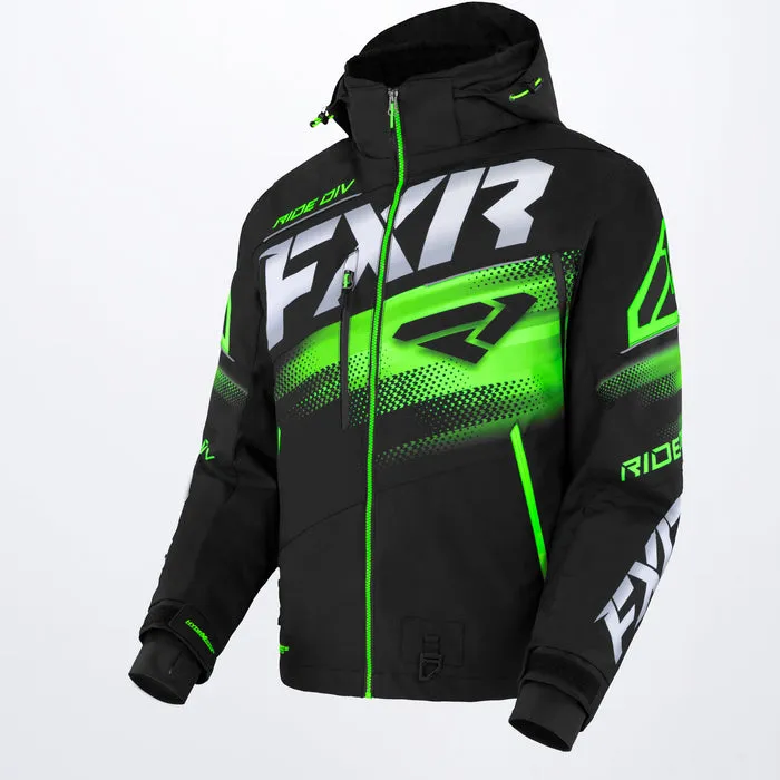 FXR Men's Boost FX 2-In-1 Jacket Black/Lime