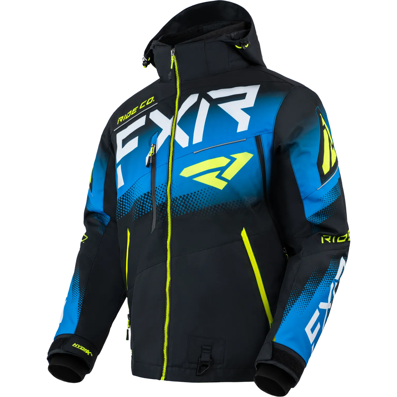 FXR Men's Boost FX Jacket Black/Blue/Hi-Vis