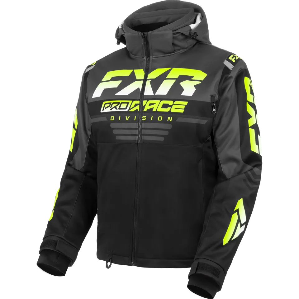 FXR Men's RRX Jacket Black/Char/Hi-Vis