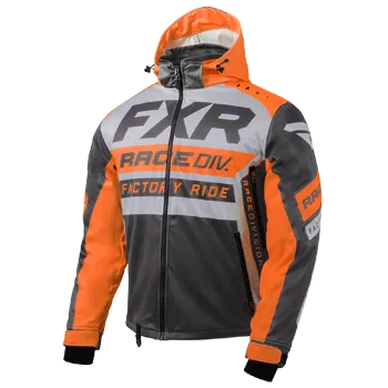 FXR RRX Jacket Grey/Orange/Char