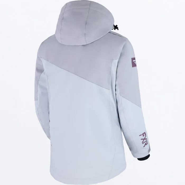 FXR Women's Edge Jacket Grey/Muted Grape