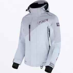 FXR Women's Edge Jacket Grey/Muted Grape