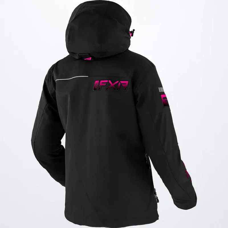 FXR Women's Ranger Jacket Black/Fuchsia Fade