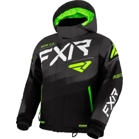 FXR Youth Boost Jacket Black/Char/Lime