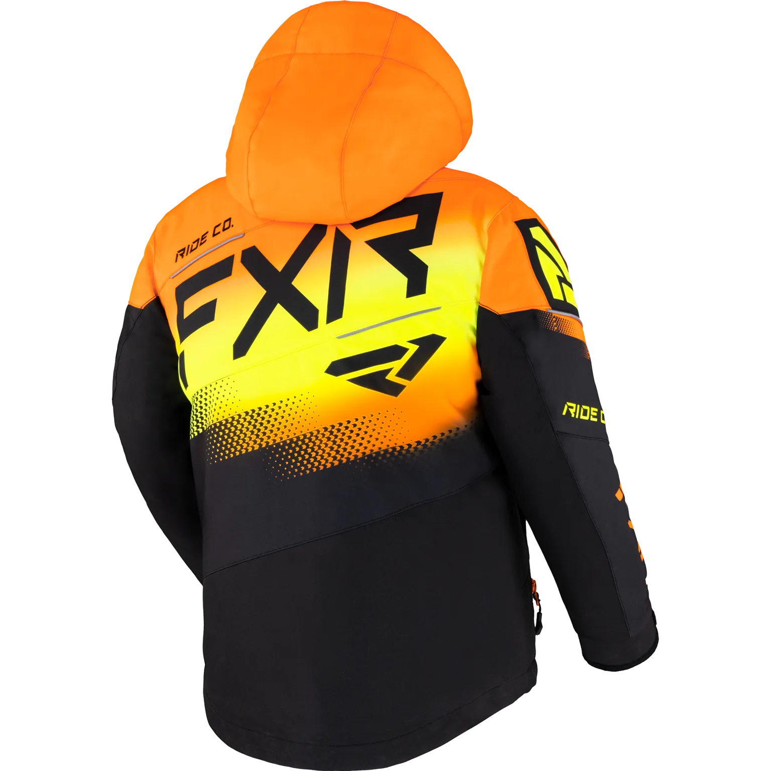 FXR Youth Boost Jacket Black/Orange/Hi-Vis