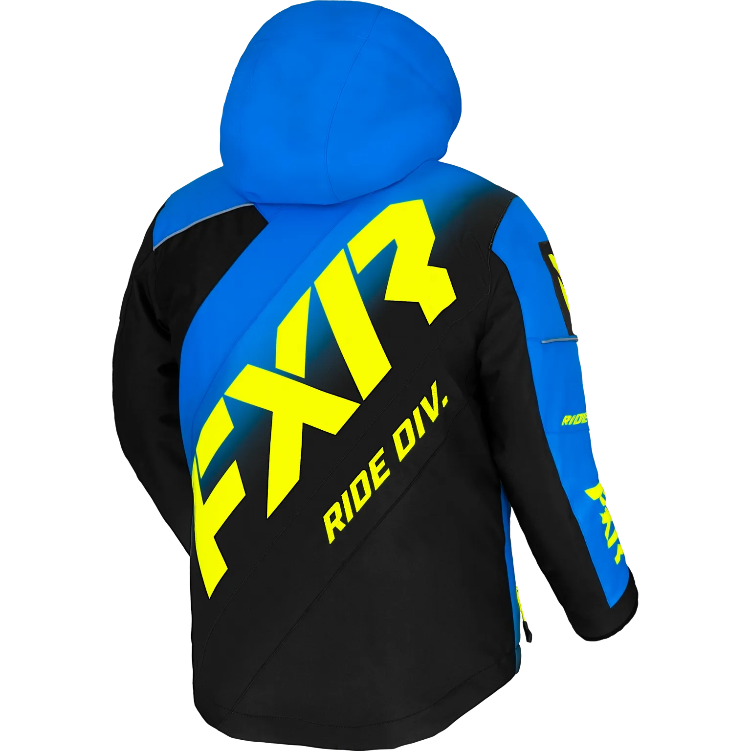 FXR Youth CX Jacket Blue Fade/Black/Hi-Vis