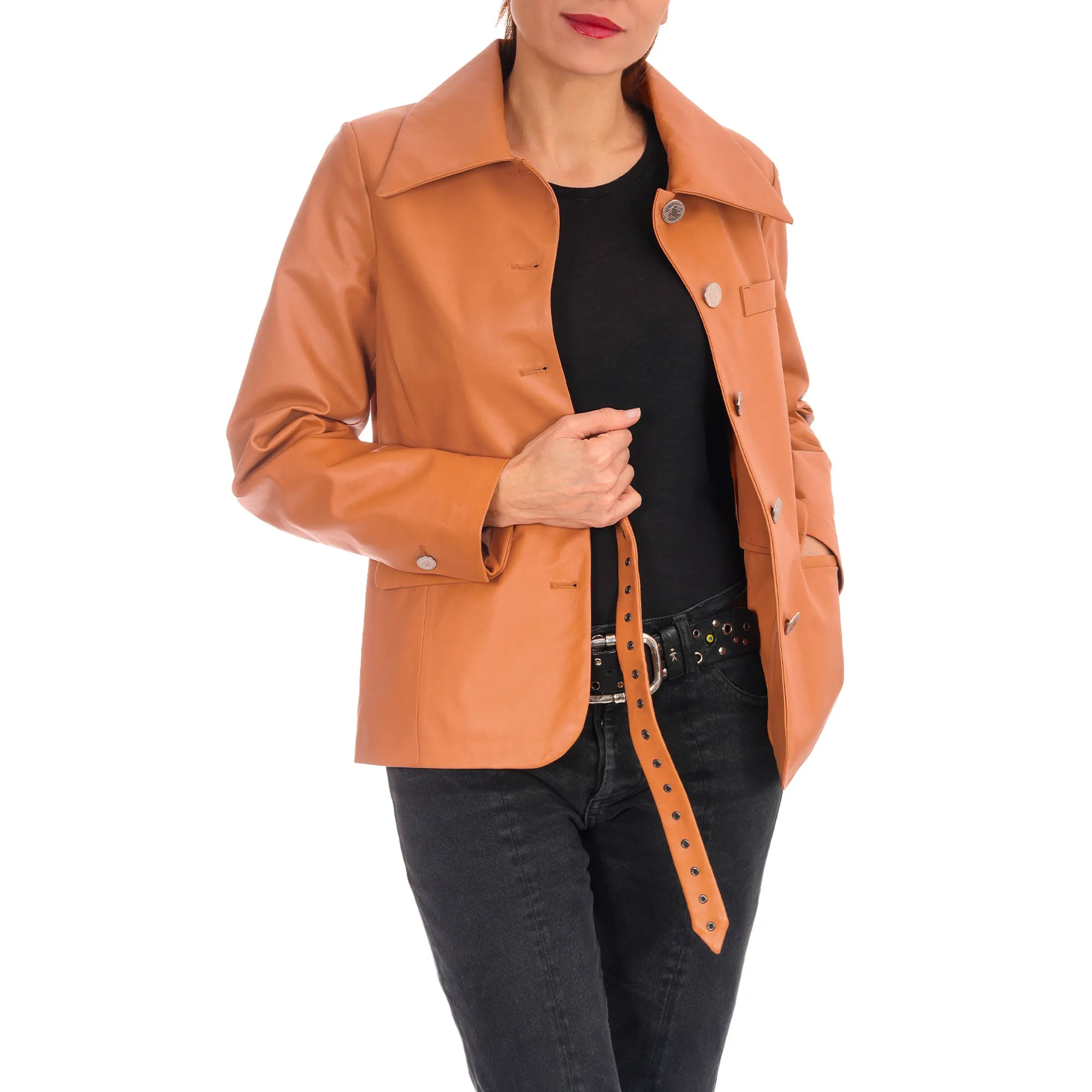 Jacket Nappa Caramel