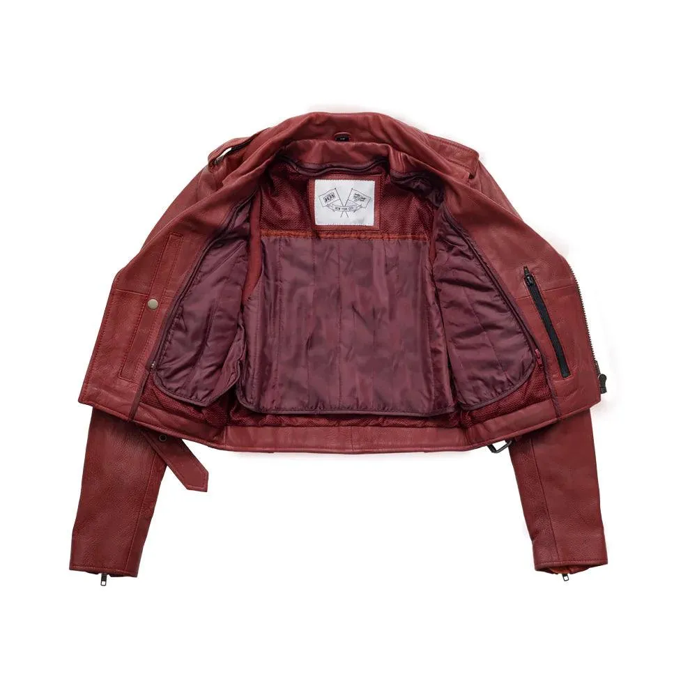 Katy Leather Jacket by First MFG