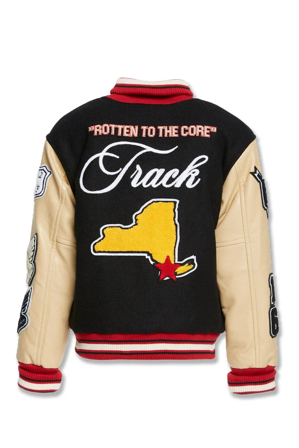 Kids Track & Field Varsity Jacket Sample - Size 12 (Anniversary Auction)